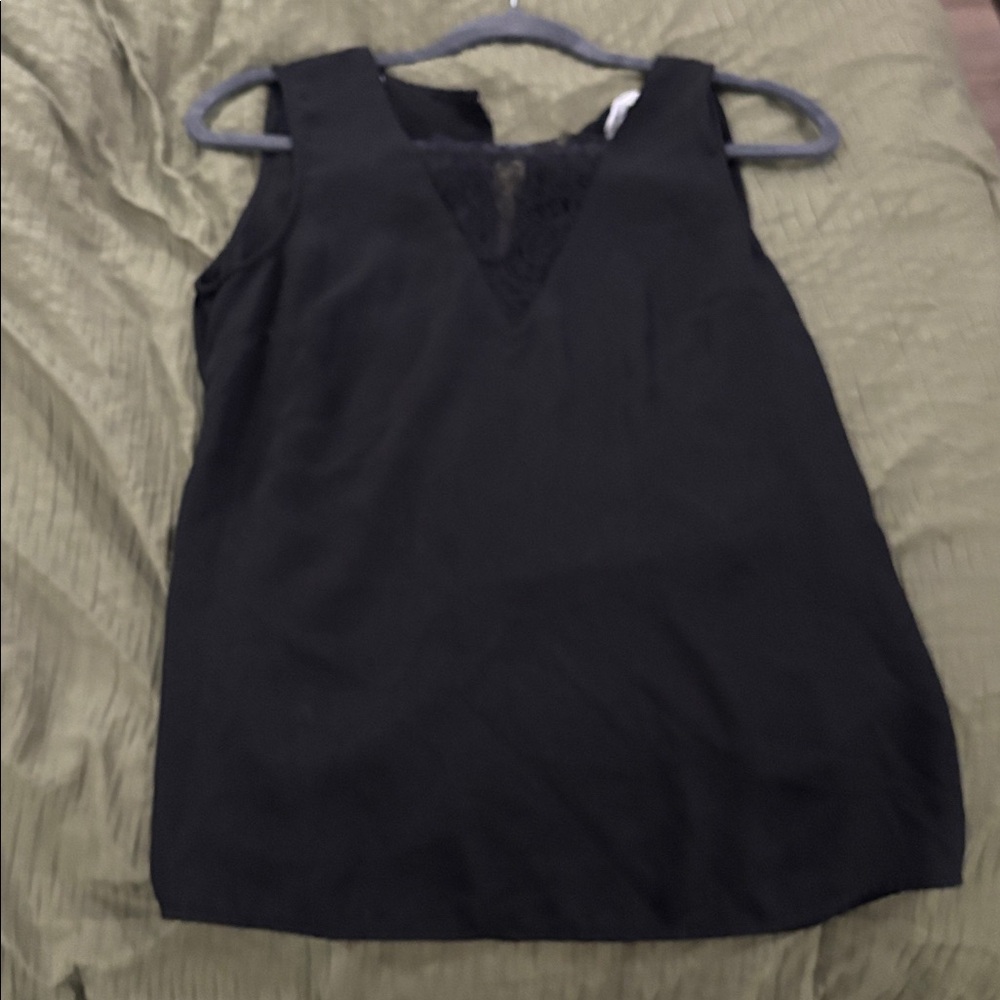 H&M Black Sleeveless Blouse
